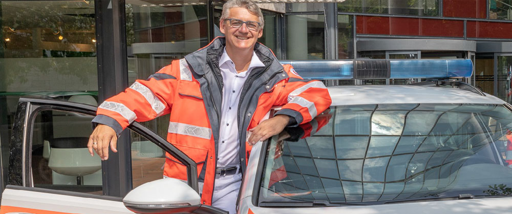 Bernd Spengler vor dem Bundesarbeitsgericht mit einem Mandanten